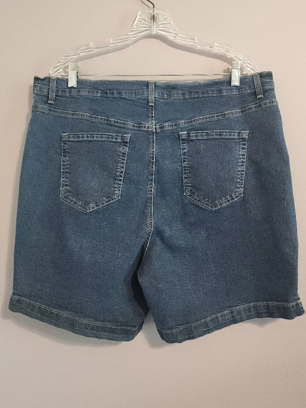 Gloria Vanderbilt Amanda Slimming Effect Jean Shorts Size 20W